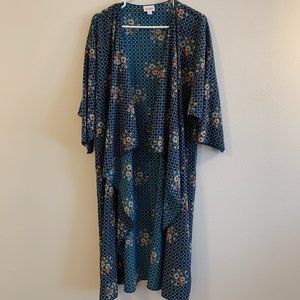 LuLaRoe Shirley L cover-up